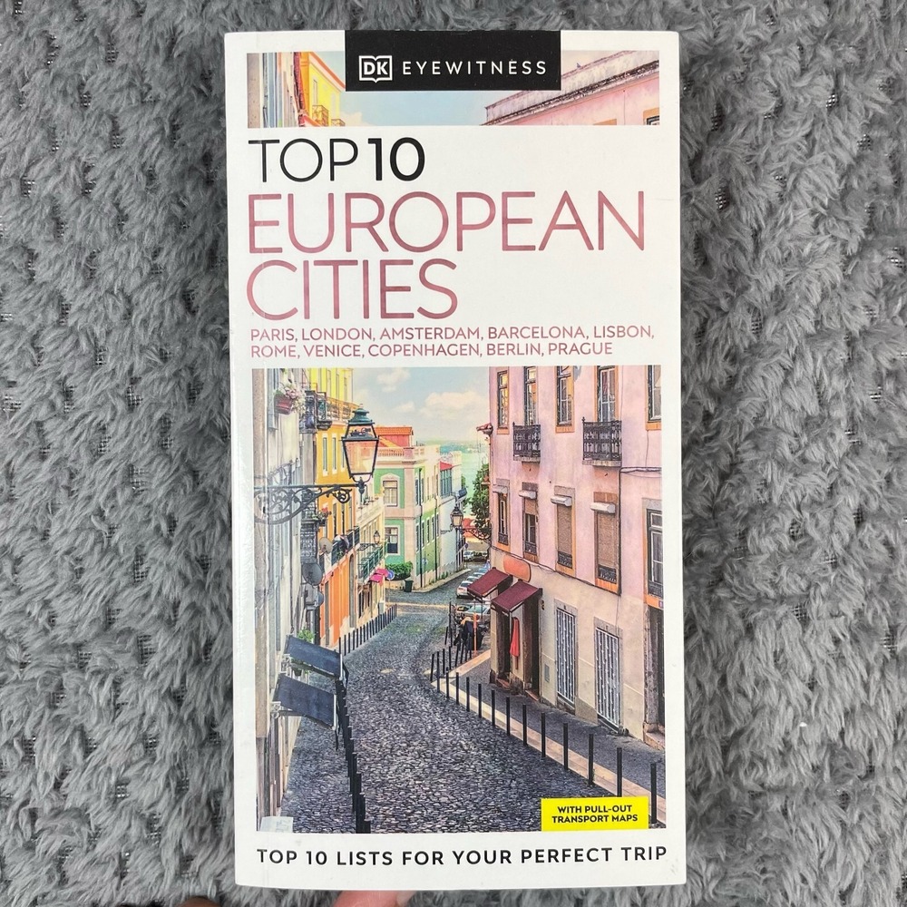 DK Top 10 European Cities (Pocket Travel Guide) - paperback DK‎ Travel VERY GOOD